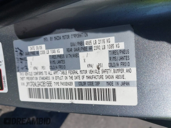 2010 Mazda 5 Sport z VIN JM1CR2WL9A0361566, wystawiony jako IAAI lot #40261063 z przebiegiem 254 929 mil mil oraz . Historia ofert i sprzedaży dostępna na DreamBid. Obrazek 9.