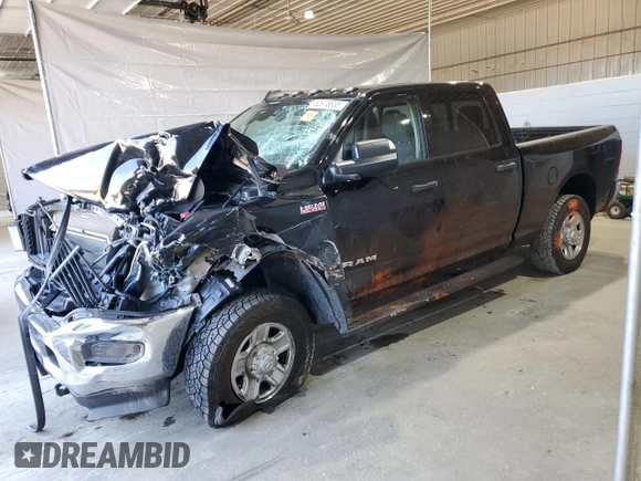 2020 Ram 2500 Tradesman with VIN 3C6UR5CJ4LG197304, listed as a Copart auction lot 52978835 with 103,501 mi miles and Salvage title. Bid and sale history available at DreamBid. Image 1.