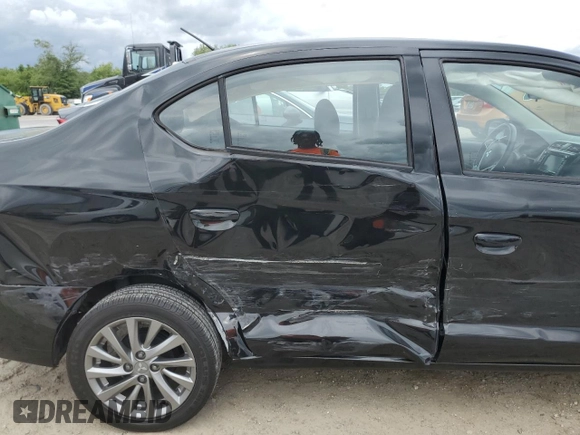 2018 Mitsubishi Mirage ES z VIN ML32F3FJ5JHF13696, wystawiony jako Copart lot #54681104 z przebiegiem 125 790 mil mil oraz Szkoda całkowita • Salvage title. Historia ofert i sprzedaży dostępna na DreamBid. Obrazek 10.