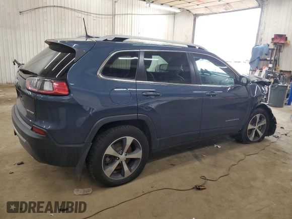 2020 Jeep Cherokee Limited with VIN 1C4PJMDX0LD530878, listed as a Copart auction lot 52592785 with 72,509 mi miles and Salvage title. Bid and sale history available at DreamBid. Image 3.