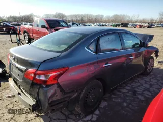 2019 Nissan Sentra S z VIN 3N1AB7APXKY359533, wystawiony jako Copart lot #84932284 z przebiegiem 105 817 mil mil oraz Szkoda całkowita • Salvage title. Historia ofert i sprzedaży dostępna na DreamBid. Obrazek 3.