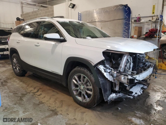 2022 GMC Terrain SLT with VIN 3GKALVEV6NL172237, listed as a Copart auction lot 82426424 with 54,640 mi miles and Salvage Title. Bid and sale history available at carsss.com. Image 4.
