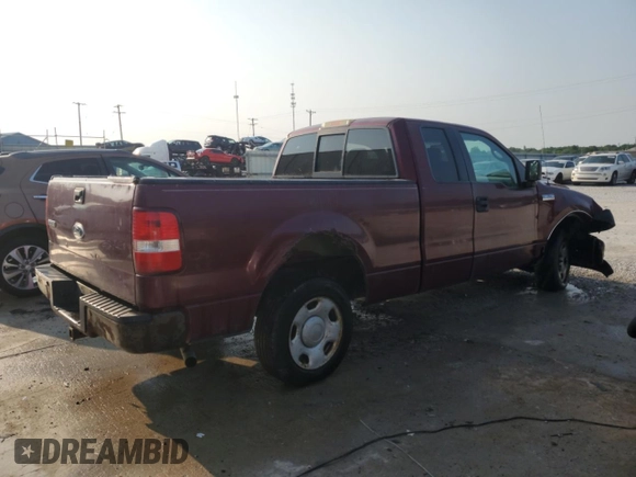 2005 Ford F-150 STX with VIN 1FTRX12W45FA42749, listed as a Copart auction lot 58972175 with Not provided miles and Non repairable. Bid and sale history available at DreamBid. Image 3.