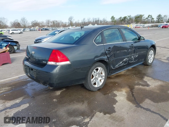 2016 Chevrolet Impala LT with VIN 2G1WB5E35G1100221, listed as a IAAI auction lot 41812763 with 162,283 mi miles and . Bid and sale history available at DreamBid. Image 4.