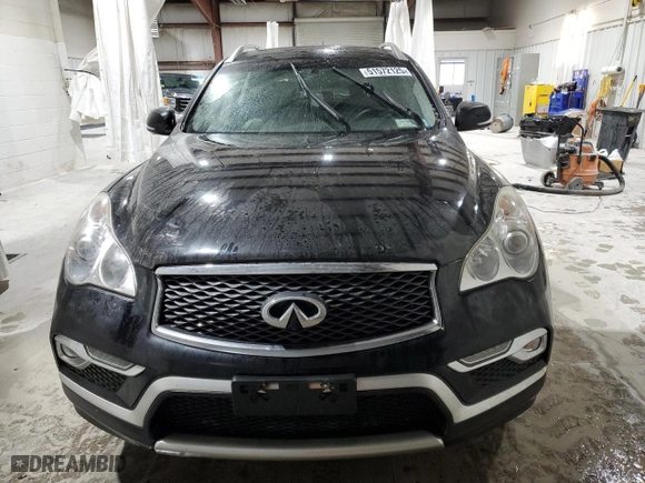 2017 Infiniti QX50 with VIN JN1BJ0RR1HM414077, listed as a Copart auction lot 51572125 with 66,425 mi miles and Salvage Title. Bid and sale history available at carsss.com. Image 5.