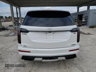 2021 Cadillac XT6 Sport with VIN 1GYKPGRS4MZ182492, listed as a Copart auction lot 75532004 with 38,081 mi miles and Salvage title. Bid and sale history available at DreamBid. Image 6.