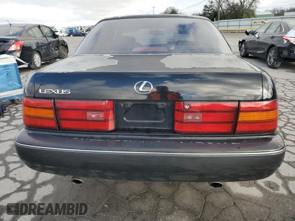1994 Lexus LS z VIN JT8UF11E0R0206737, wystawiony jako Copart lot #79993844 z przebiegiem 174 188 mil mil oraz Szkody całkowita. Historia ofert i sprzedaży dostępna na DreamBid. Obrazek 6.