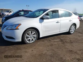 2013 Nissan Sentra SV with VIN 3N1AB7AP0DL682229, listed as a IAAI auction lot 42078840 with 144,668 mi miles. Bid and sale history available at carsss.com. Image 2.
