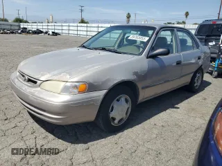 1998 Toyota Corolla VE with VIN 1NXBR12E4WZ126808, listed as a Copart auction lot 59763055 with Not provided miles and Salvage title. Bid and sale history available at DreamBid. Image 1.