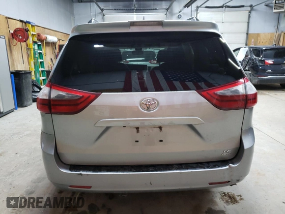 2018 Toyota Sienna LE с VIN 5TDJZ3DC2JS197865, выставлен на аукционе Copart как лот 68896164 с пробегом 449 127 миль миль и Чистый • Clean title. История ставок и продаж доступна на DreamBid. Изображение 6.