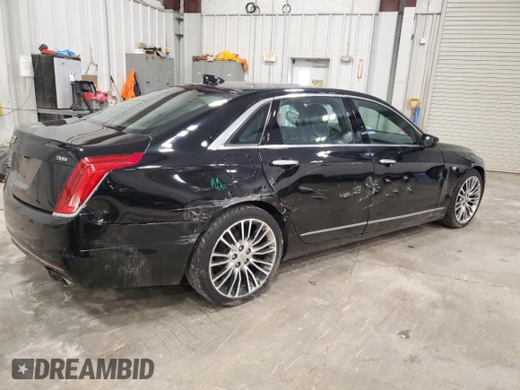 2016 Cadillac CT6 Premium Luxury AWD with VIN 1G6KF5RS2GU153008, listed as a Copart auction lot 50318875 with 124,138 mi miles and Non repairable. Bid and sale history available at DreamBid. Image 3.