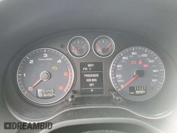 2012 Audi A3 2.0 TDI Premium with VIN WAUBJAFM6CA096508, listed as a Copart auction lot 76301304 with 90,904 mi miles and Salvage Title. Bid and sale history available at carsss.com. Image 9.