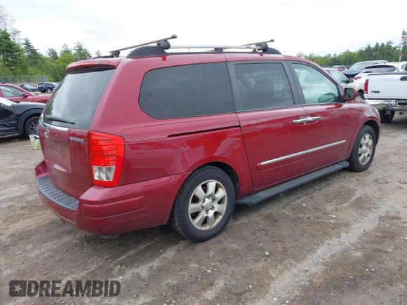 2007 Hyundai Entourage GLS с VIN KNDMC233576030404, выставлен на аукционе IAAI как лот 42309529 с пробегом 219 839 миль миль и . История ставок и продаж доступна на DreamBid. Изображение 4.