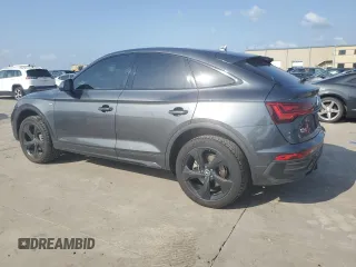 2021 Audi Q5 Sportback Premium Plus with VIN WA15AAFY7M2093321, listed as a Copart auction lot 52825995 with 46,179 mi miles and Clean title. Bid and sale history available at DreamBid. Image 2.