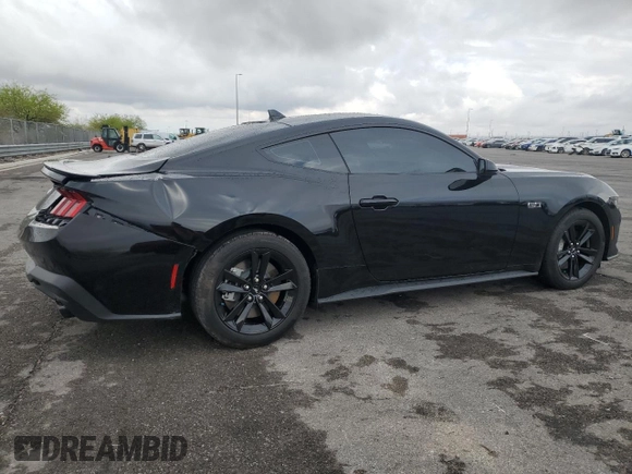2024 Ford Mustang GT with VIN 1FA6P8CF3R5411497, listed as a Copart auction lot 55979545 with 6,607 mi miles and Salvage title. Bid and sale history available at DreamBid. Image 3.