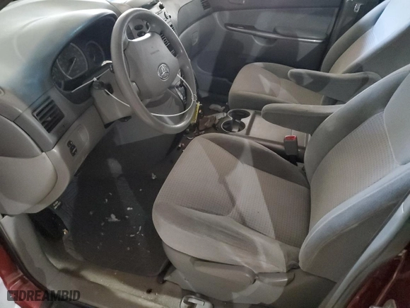 2007 Toyota Sienna CE with VIN 5TDZK23C07S058409, listed as a Copart auction lot 89045465 with 211,673 mi miles and Salvage Title. Bid and sale history available at carsss.com. Image 7.