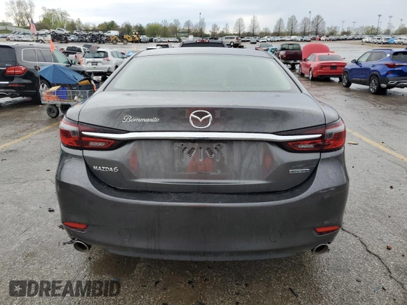 2021 Mazda Mazda6 Touring with VIN JM1GL1VM3M1611941, listed as a Copart auction lot 49664545 with 0 mi miles and Salvage Title. Bid and sale history available at carsss.com. Image 6.
