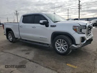 2021 GMC Sierra 1500 SLT z VIN 1GTU9DED0MZ176932, wystawiony jako Copart lot #45815015 z przebiegiem 69 567 mil mil oraz Szkoda całkowita • Salvage title. Historia ofert i sprzedaży dostępna na DreamBid. Obrazek 4.