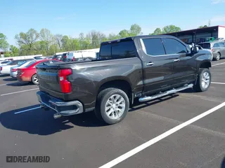 2019 Chevrolet Silverado 1500 LTZ with VIN 1GCPWEED7KZ137344, listed as a IAAI auction lot 42022949 with 55,947 mi miles. Bid and sale history available at carsss.com. Image 4.