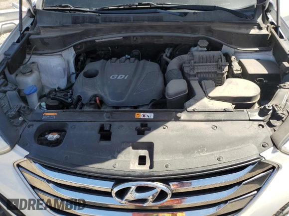 2014 Hyundai Santa Fe with VIN 5XYZTDLB2EG181199, listed as a Copart auction lot 57638045 with 95,056 mi miles and Salvage title. Bid and sale history available at DreamBid. Image 12.