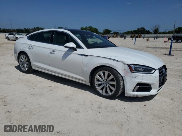2018 Audi A5 Sportback Premium Plus z VIN WAUBNCF55JA098546, wystawiony jako Copart lot #52731175 z przebiegiem 39 029 mil mil oraz Szkoda całkowita • Salvage title. Historia ofert i sprzedaży dostępna na DreamBid. Obrazek 4.