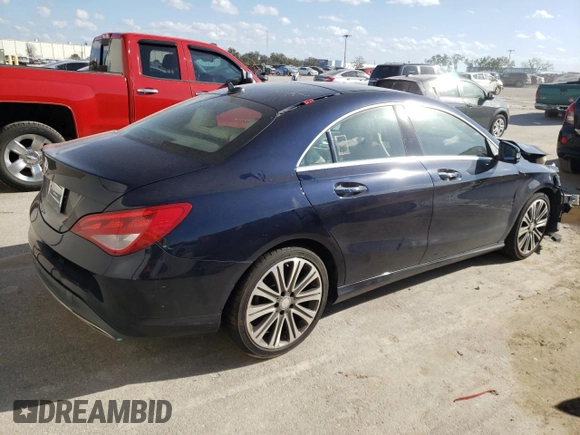 2017 Mercedes-Benz CLA with VIN WDDSJ4EB3HN411064, listed as a Copart auction lot 38877083 with 60,843 mi miles. Bid and sale history available at carsss.com. Image 3.