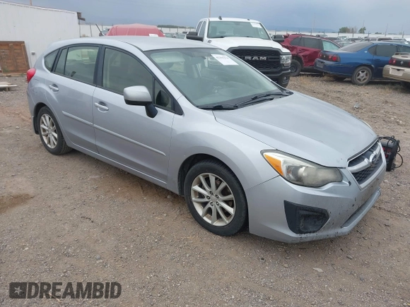 2014 Subaru Impreza Premium z VIN JF1GPAC68E8255039, wystawiony jako IAAI lot #42361274 z przebiegiem 192 830 mil mil oraz . Historia ofert i sprzedaży dostępna na DreamBid. Obrazek 1.