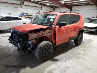 2020 Jeep Renegade Sport z VIN ZACNJBABXLPL87229, wystawiony jako Copart lot #43387495 z przebiegiem 49 632 mil mil oraz Szkoda całkowita • Salvage title. Historia ofert i sprzedaży dostępna na DreamBid. Obrazek 1.