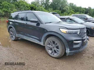 2022 Ford Explorer XLT с VIN 1FMSK8DH7NGA03201, выставлен на аукционе Copart как лот 63268535 с пробегом 35 251 миль миль и Чистый • Clean title. История ставок и продаж доступна на DreamBid. Изображение 4.