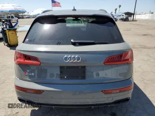 2020 Audi SQ5 Premium Plus with VIN WA1B4AFY6L2015167, listed as a Copart auction lot 52133585 with 27,887 mi miles and Salvage Title. Bid and sale history available at DreamBid. Image 6.