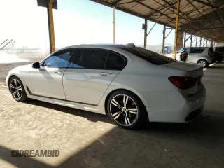 2016 BMW 7 Series 750i z VIN WBA7F0C56GGM20803, wystawiony jako Copart lot #51183415 z przebiegiem 70 728 mil mil oraz Czysty tytuł • Clean title. Historia ofert i sprzedaży dostępna na DreamBid. Obrazek 2.