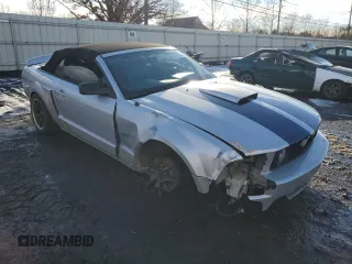 2006 Ford Mustang GT Deluxe with VIN 1ZVHT85H665218024, listed as a Copart auction lot 43781385 with 176,560 mi miles and Salvage Title. Bid and sale history available at carsss.com. Image 4.