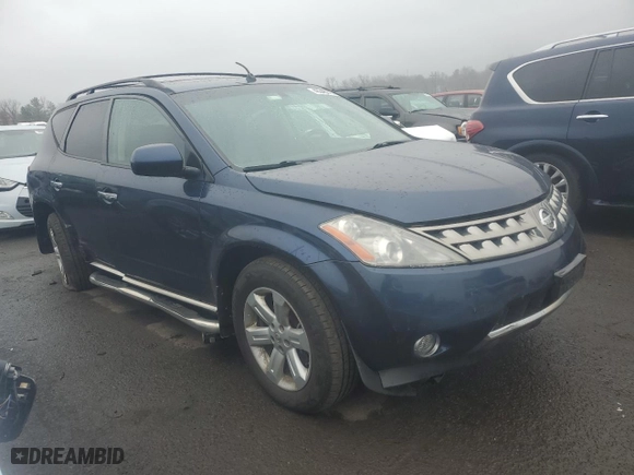 2007 Nissan Murano S with VIN JN8AZ08W07W660621, listed as a Copart auction lot 49340275 with 173,979 mi miles and Salvage Title. Bid and sale history available at carsss.com. Image 4.