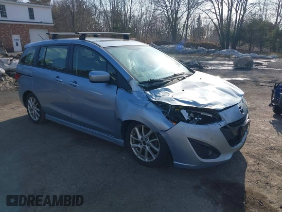 2012 Mazda 5 Touring with VIN JM1CW2CL3C0131103, listed as a IAAI auction lot 41786709 with 126,232 mi miles. Bid and sale history available at carsss.com. Image 1.