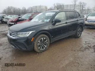 2023 Volkswagen Tiguan S with VIN 3VVFB7AX3PM102667, listed as a Copart auction lot 85290424 with 15,436 mi miles and Salvage title. Bid and sale history available at DreamBid. Image 1.
