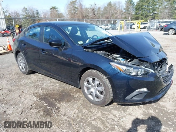 2015 Mazda 3 i SV with VIN JM1BM1T74F1235726, listed as a IAAI auction lot 41899717 with 83,201 mi miles. Bid and sale history available at carsss.com. Image 1.