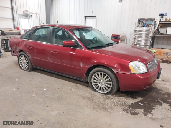 2006 Mercury Montego Premier with VIN 1MEHM43186G609127, listed as a IAAI auction lot 41344556 with 162,218 mi miles. Bid and sale history available at carsss.com. Image 1.