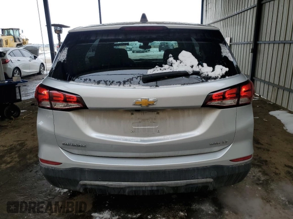 2022 Chevrolet Equinox LT with VIN 2GNAXTEV6N6116136, listed as a Copart auction lot 45672375 with 69,212 mi miles and Non Repairable. Bid and sale history available at carsss.com. Image 6.