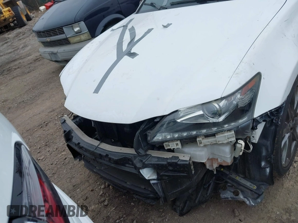 2015 Lexus GS with VIN JTHCE1BLXFA011889, listed as a IAAI auction lot 41836515 with Not Provided miles. Bid and sale history available at carsss.com. Image 6.