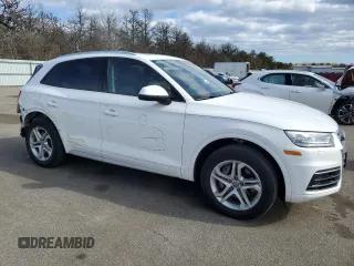 2018 Audi Q5 Premium with VIN WA1ANAFYXJ2228483, listed as a Copart auction lot 53112005 with 45,651 mi miles and Salvage Title. Bid and sale history available at DreamBid. Image 4.