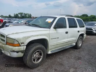 2000 Dodge Durango with VIN 1B4HS28N7YF260524, listed as a IAAI auction lot 42798256 with 137,901 mi miles and . Bid and sale history available at DreamBid. Image 6.