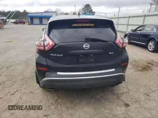2018 Nissan Murano S with VIN 5N1AZ2MG6JN146898, listed as a Copart auction lot 47839935 with 133,544 mi miles and Salvage Title. Bid and sale history available at DreamBid. Image 6.