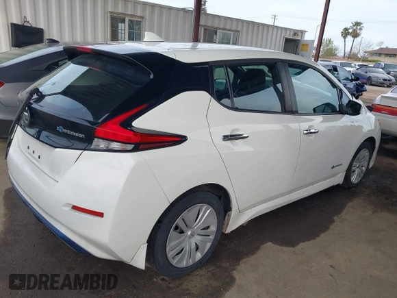 2018 Nissan LEAF S with VIN 1N4AZ1CP6JC303184, listed as a IAAI auction lot 41840462 with 122,983 mi miles and . Bid and sale history available at DreamBid. Image 4.
