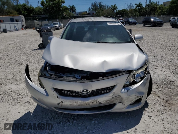 2009 Toyota Corolla with VIN JTDBL40E299062723, listed as a Copart auction lot 52899515 with 183,666 mi miles and Salvage Title. Bid and sale history available at carsss.com. Image 5.