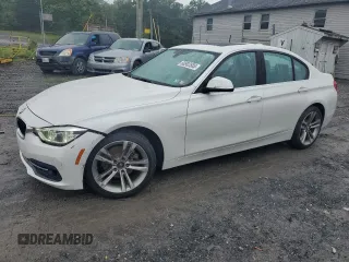 2017 BMW 3 Series 330i xDrive with VIN WBA8D9G36HNU66250, listed as a Copart auction lot 60902585 with 104,030 mi miles and Salvage title. Bid and sale history available at DreamBid. Image 1.