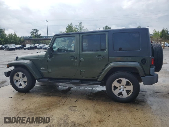 2008 Jeep Wrangler Unlimited Sahara with VIN 1J4GB59108L653823, listed as a Copart auction lot 56324635 with 170,831 mi miles and Clean title. Bid and sale history available at DreamBid. Image 2.