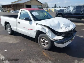 1999 Dodge Dakota SLT with VIN 1B7FL26X9XS109444, listed as a IAAI auction lot 41753871 with 254,190 mi miles. Bid and sale history available at carsss.com. Image 1.