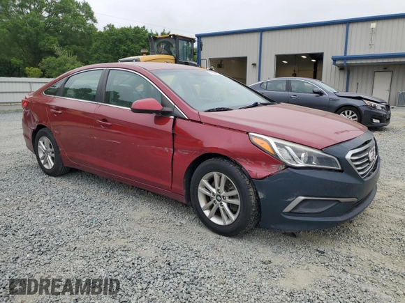 2016 Hyundai Sonata 2.4L with VIN 5NPE24AF6GH274021, listed as a Copart auction lot 54682175 with 208,169 mi miles and Salvage Title. Bid and sale history available at carsss.com. Image 4.