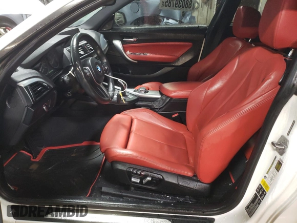 2016 BMW 2 Series M235i xDrive with VIN WBA1J9C50GV372185, listed as a Copart auction lot 88039785 with 84,187 mi miles and Salvage Title. Bid and sale history available at carsss.com. Image 7.