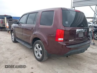 2012 Honda Pilot EX-L with VIN 5FNYF3H56CB018706, listed as a IAAI auction lot 41694870 with 243,284 mi miles. Bid and sale history available at carsss.com. Image 3.